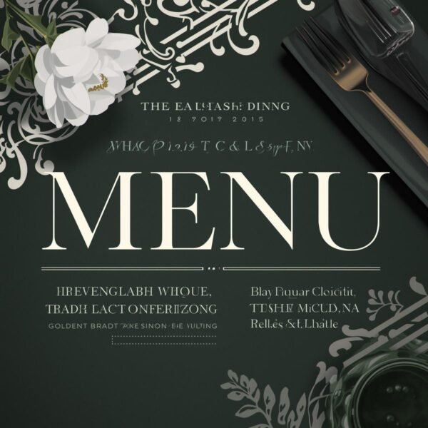 Menu Design
